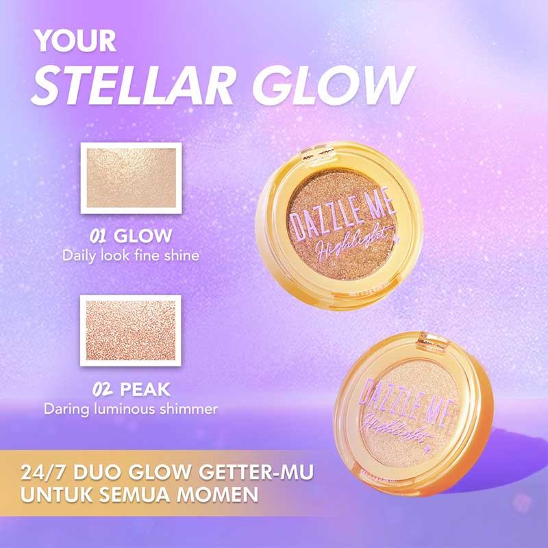 Dazzle Me Galaxy Shines Highlight - Glow