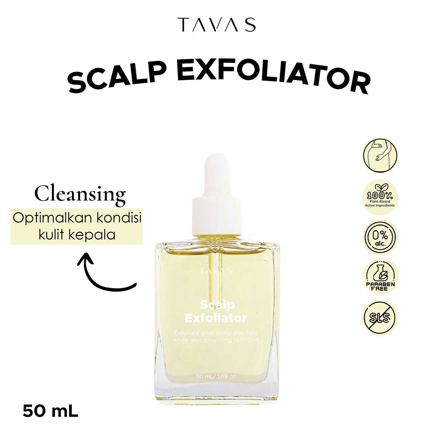 Tavas Scalp Exfoliator | 30ml