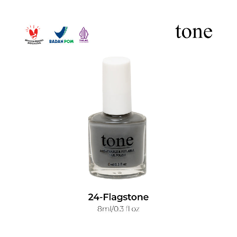 TONE Breathable and Peelable Nail Polish Neutral Palette Series 24