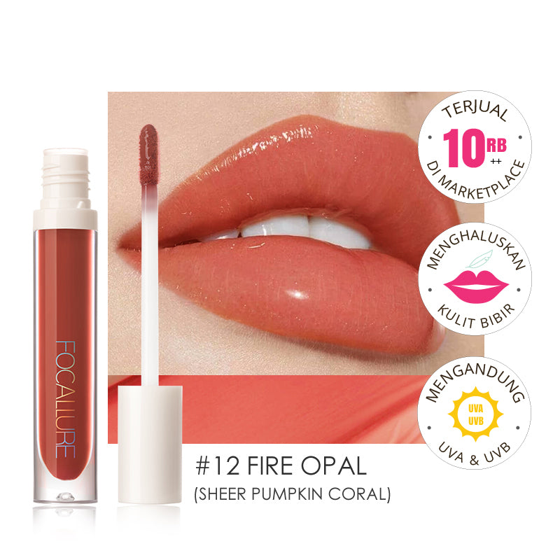 Focallure Plump High Shine Lip Glow FA153 #12