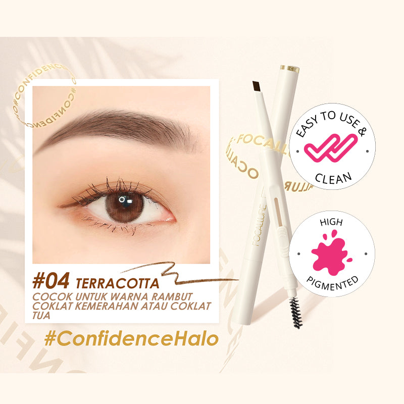 Focallure Silky Shaping Eyebrow Pencil FA202 #4