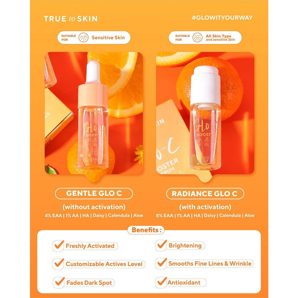 True To Skin Glo-C Booster Serum | 15 ml