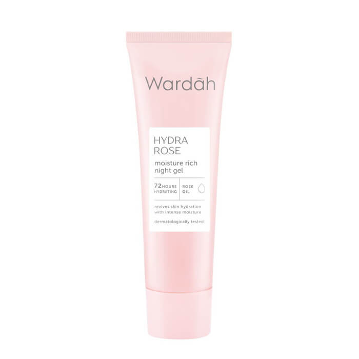 Wardah Hydra Rose Moisture Rich Night Gel | 17 ml