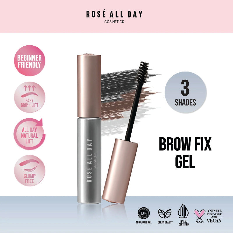 ROSE ALL DAY [NEW] Brow Fix Gel - Clear | 3 gr