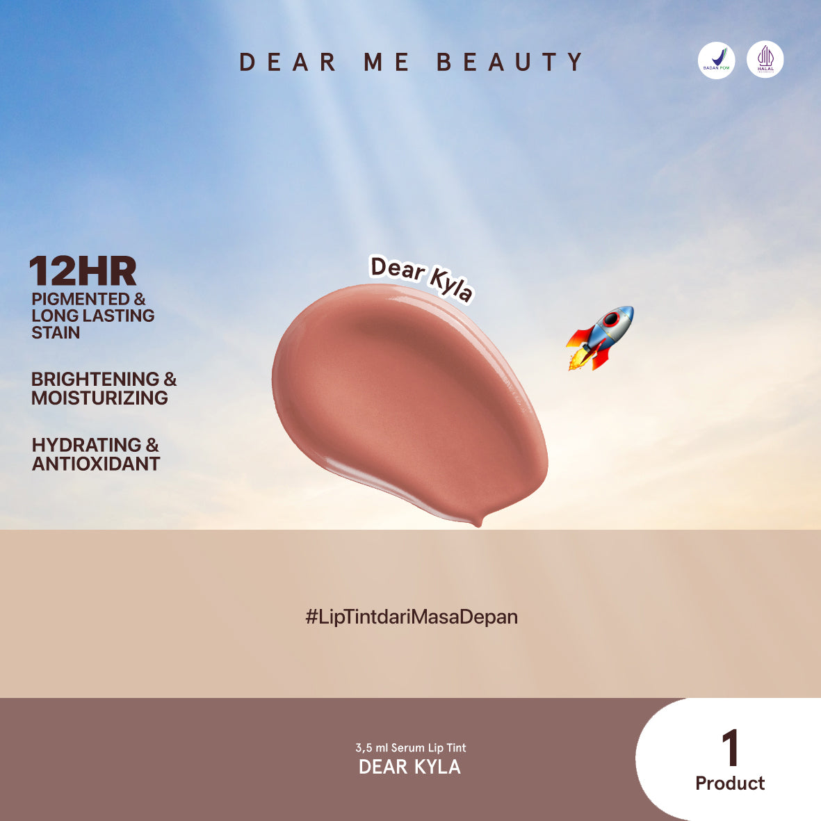 Dear Me Beauty Serum Lip Tint - Dear Kyla