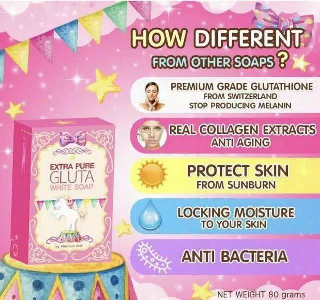 Precious Skin Extra Pure Whitening Body & Face Soap | 80 g