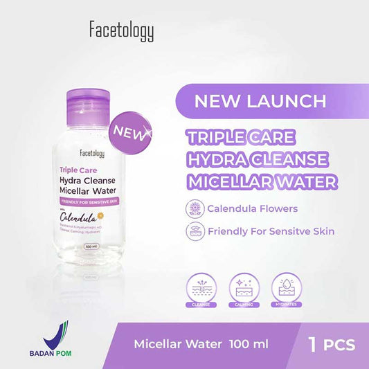 Facetology Triple Care Hydra Cleanse Micellar Water | 100 ml