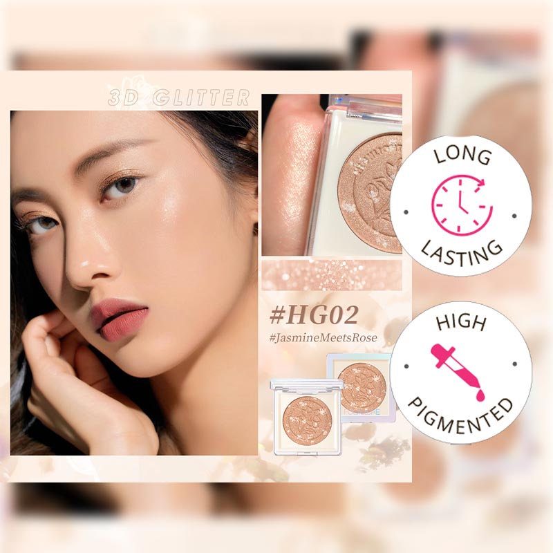 Focallure Shimmering Skin Pressed Highlighter FA234 #HG02