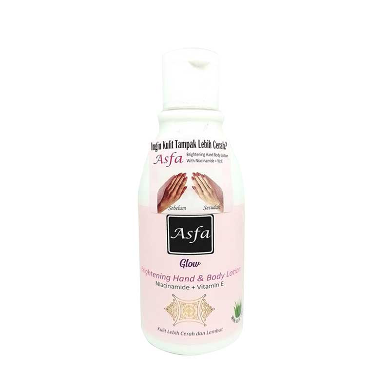 Asfa by Tokyo Night Brightening Body Lotion (Glow) White Mini | 130 ml