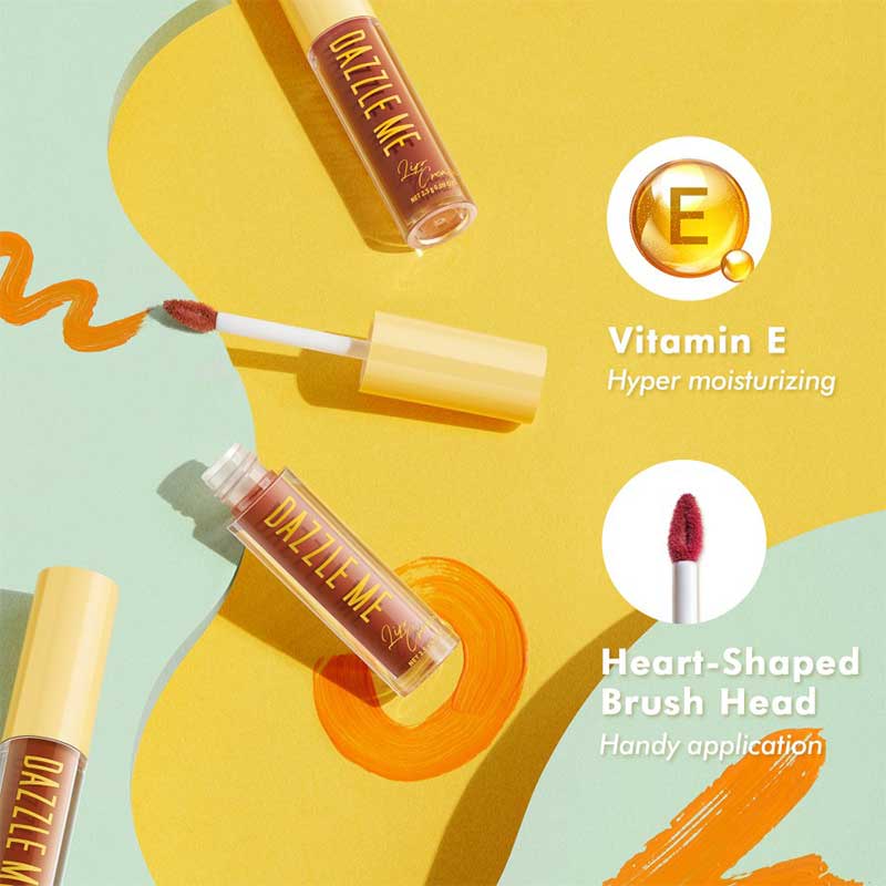 Dazzle Me Velvet Matte Lip Cream - Peachy Orange