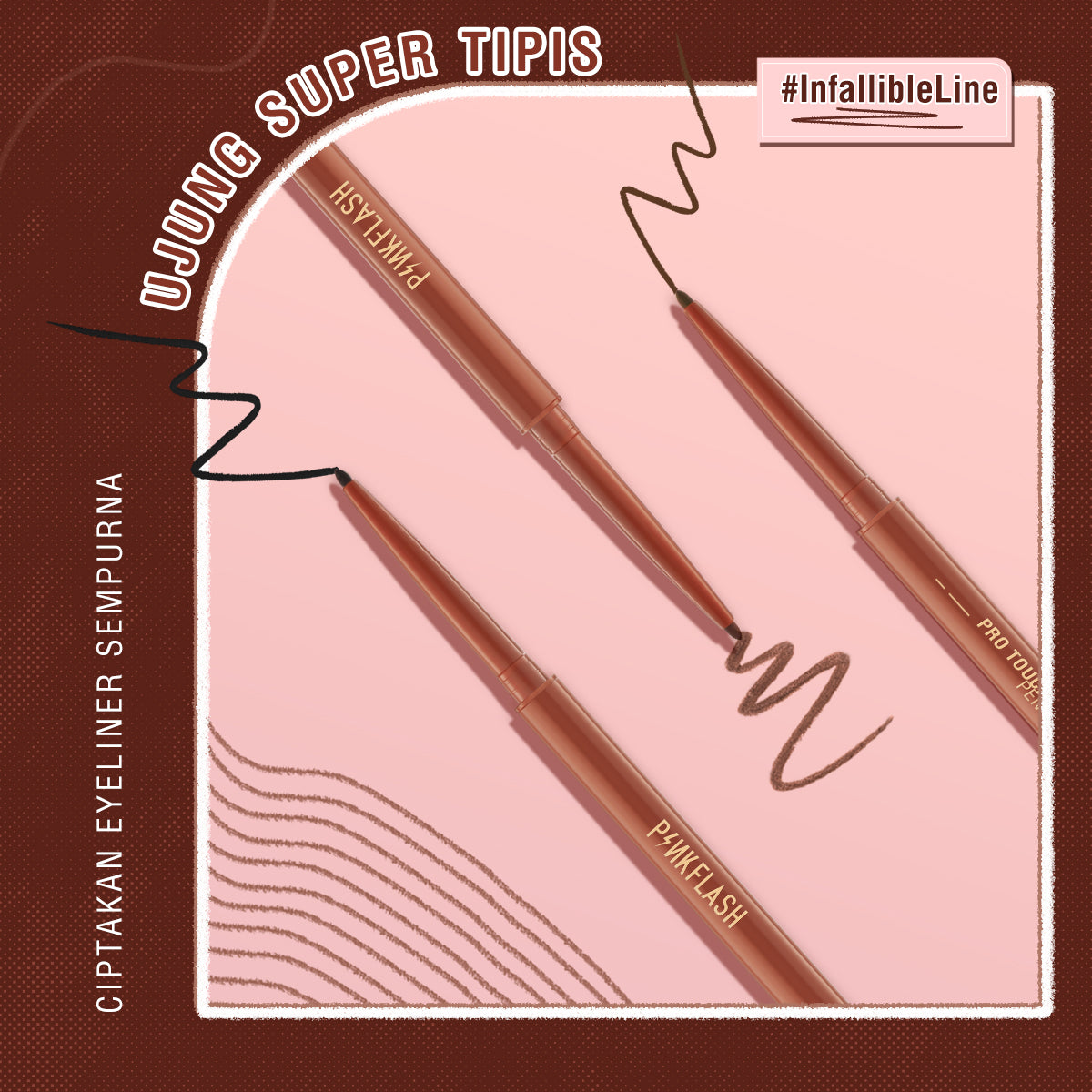 Pinkflash Pro Touch Pencil Eyeliner PF-E13 - #02