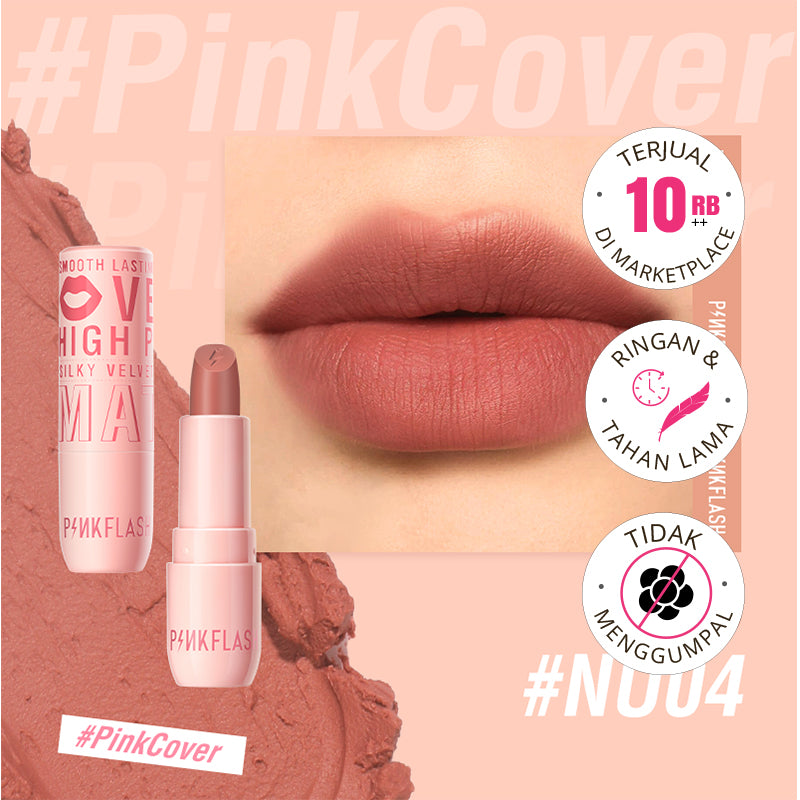 Pinkflash Silky Velvet Lipstick PF-L05 NU04