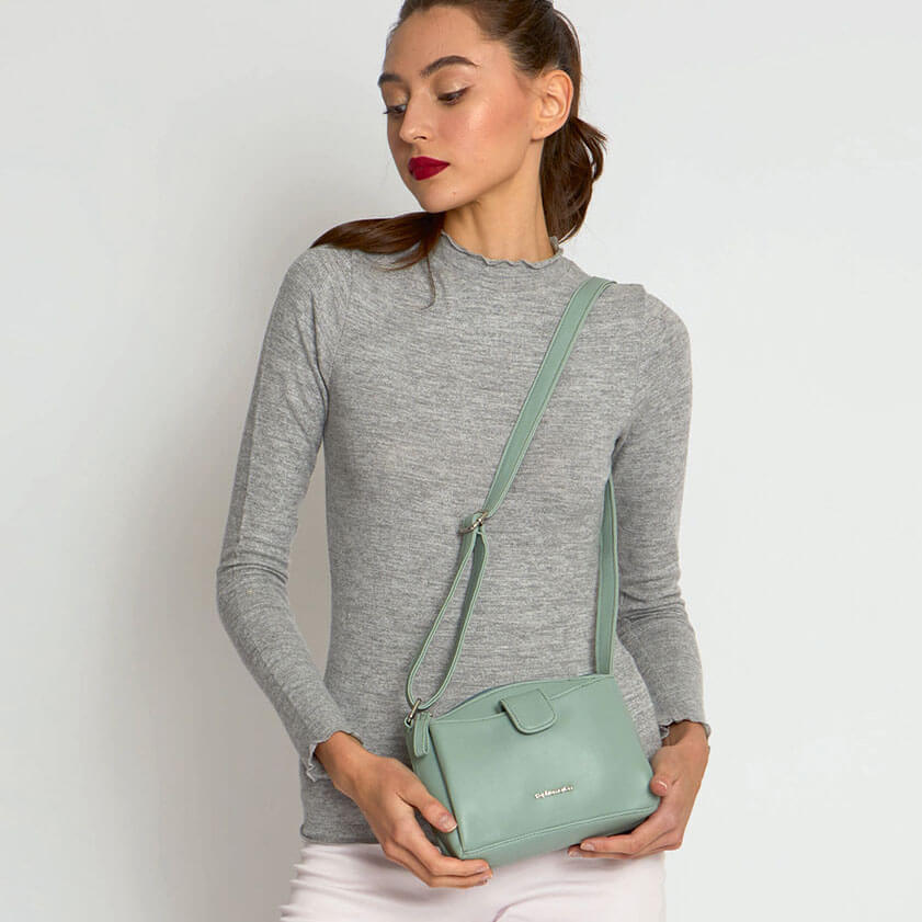 Sophie Martin Mounessie Green Bag