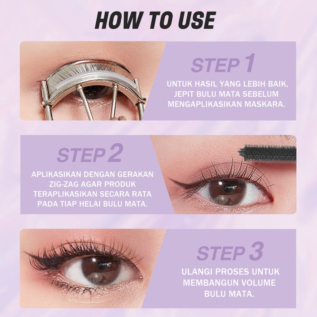 BARENBLISS Roll To Volume Mascara