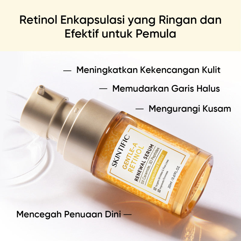 SKINTIFIC Gentle A Retinol Renewal Serum | 50ml