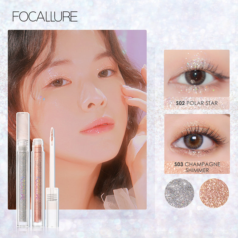 Focallure Glittering Liquid Eyeshadow FA195 #S02