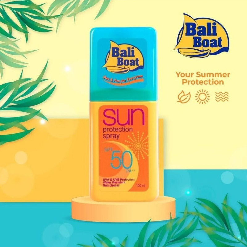 Bali Boat Sun Protection Spray SPF 50PA++ 100ml