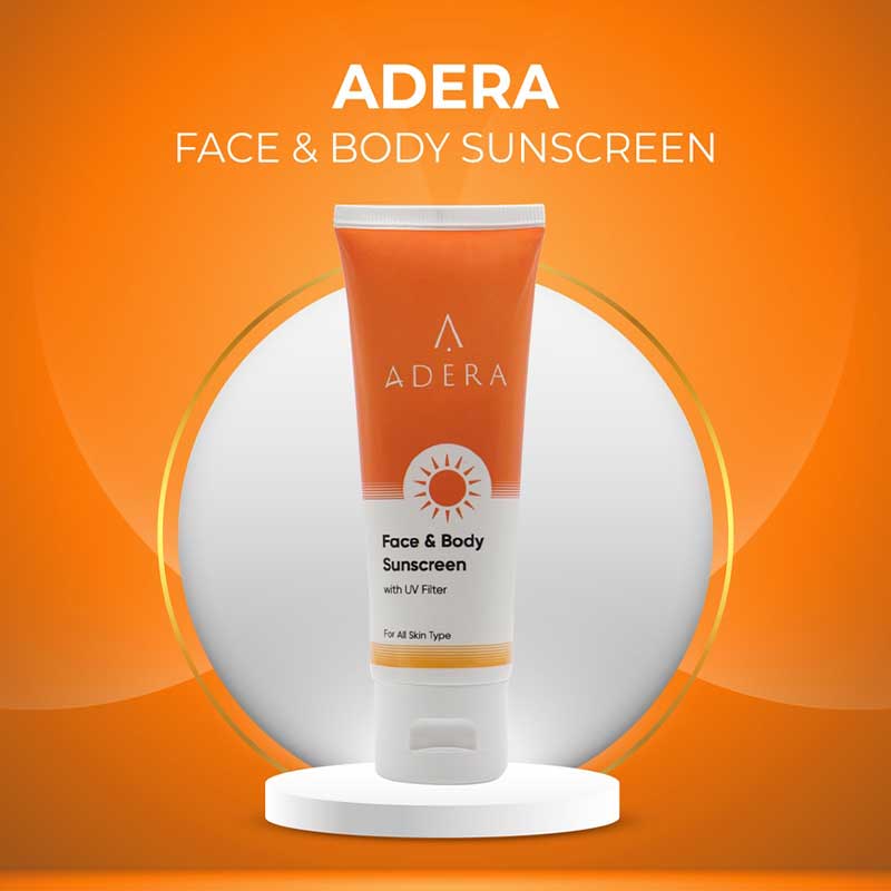 Adera Daily Face & Body Sunscreen 1pcs| 60ml