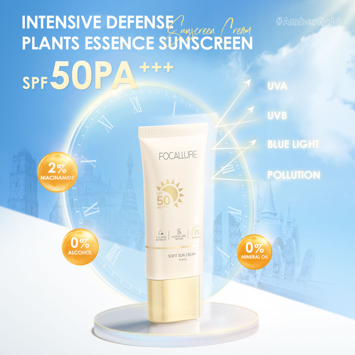 FOCALLURE SOFT SUN CREAM FA-SC23