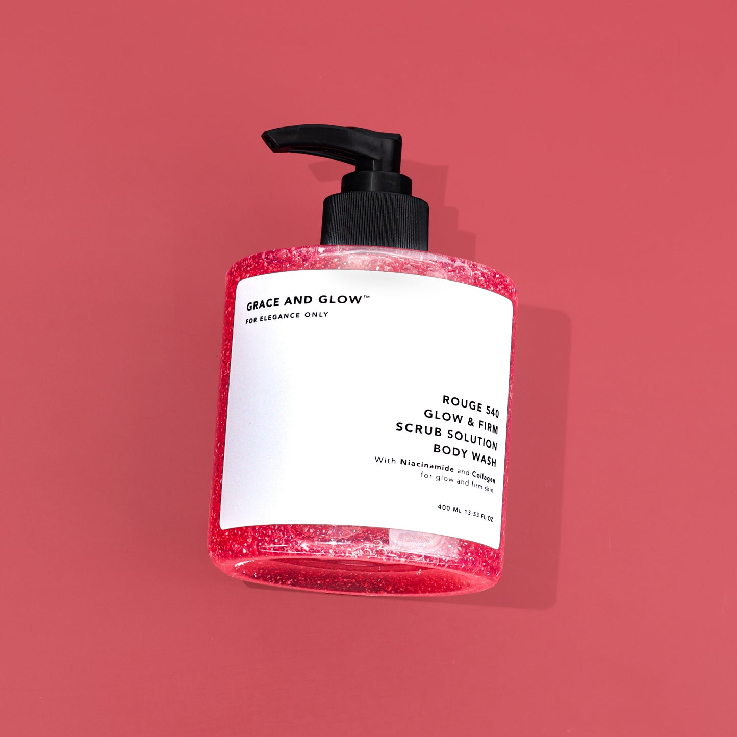 [DEFECT] GRACE&GLOW Body Wash Rouge 540 (400Ml)