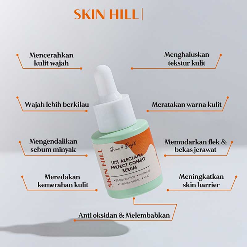 Skin Hill 10% Azeclair Serum Wajah Glowing Brightening | 20ml