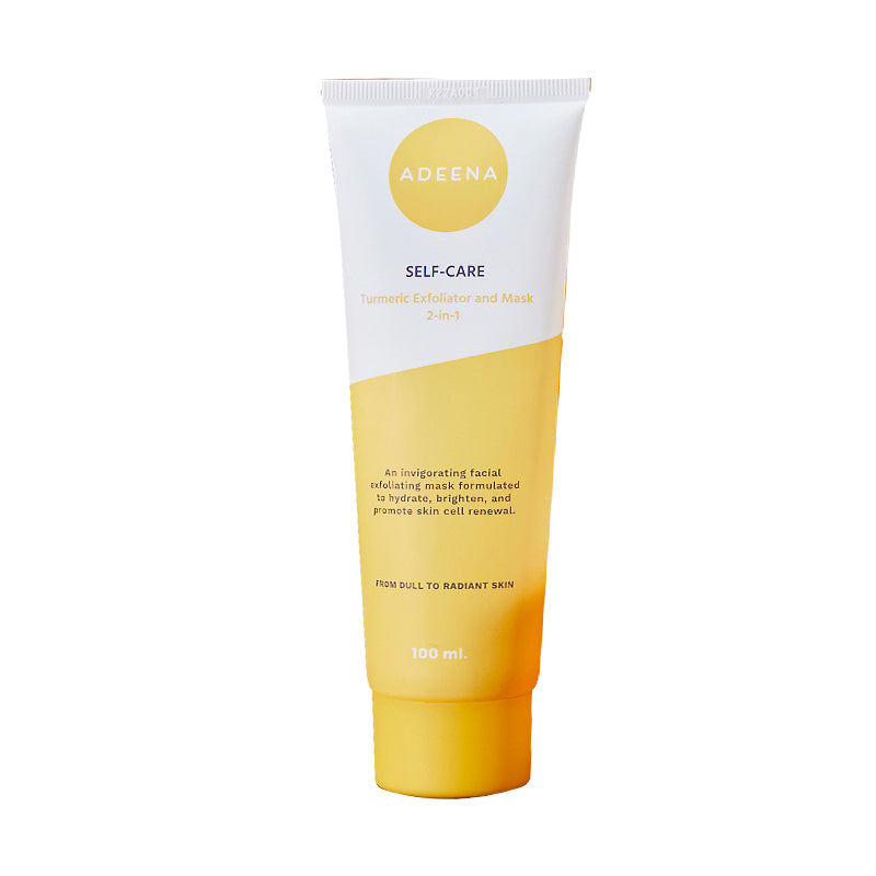 Adeena Turmeric Exfoliator And Mask | 100 ml