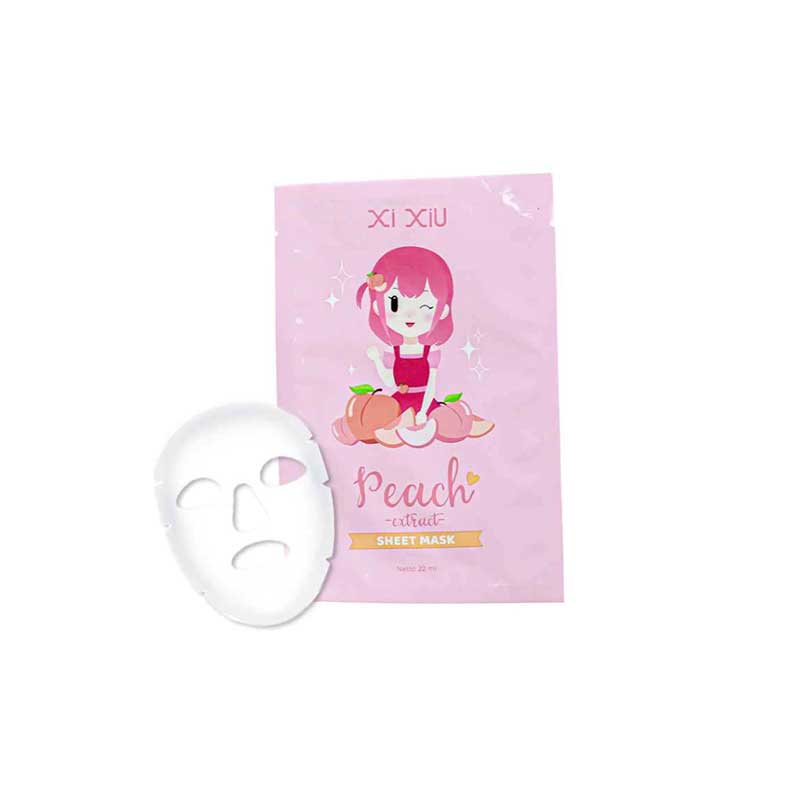 Xi Xiu Sheet Mask With Peach Extract | 22 ml