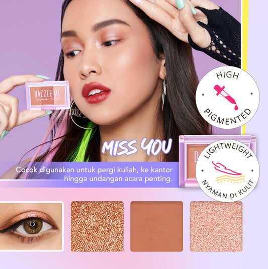 Dazzle Me Cutie Pie Eyeshadow Palette - Miss You