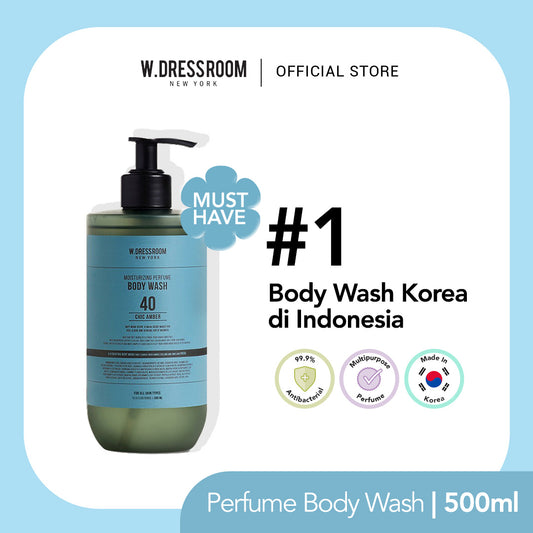 W.DRESSROOM Body Wash Chich Amber No 40 500ml