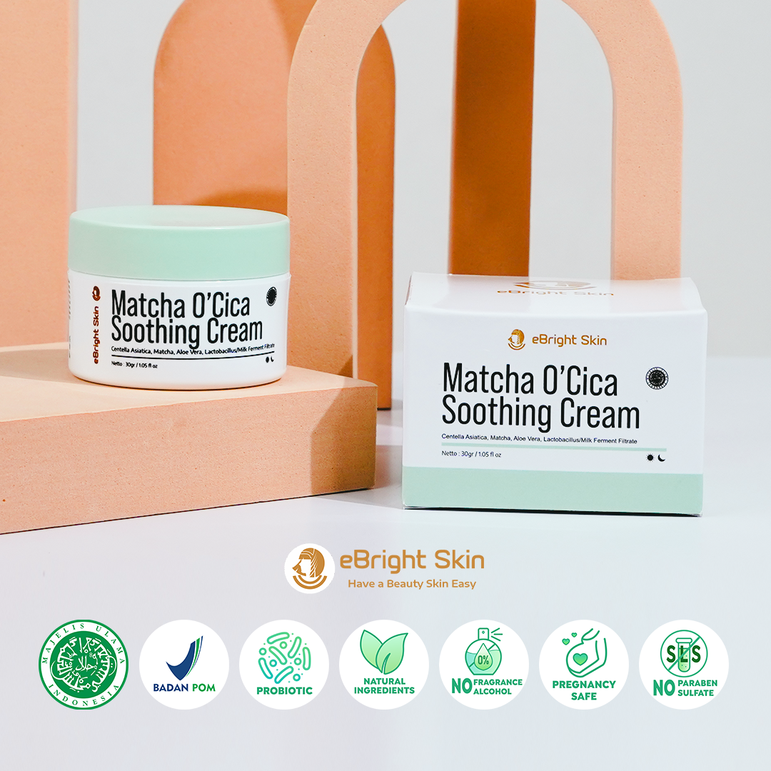 Ebright Matcha OâCica Soothing Cream 30gr