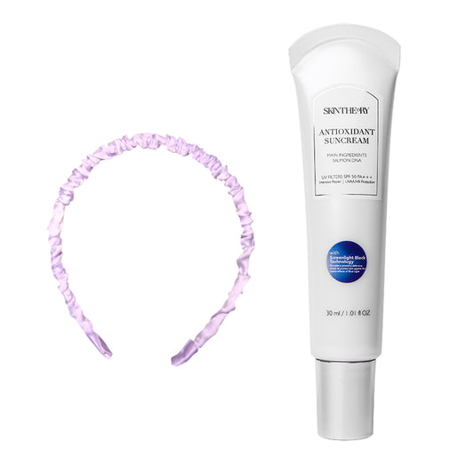 [Combo] Skin Theory Antioxidant Suncream (30 ml) + [Free] Bando Scrunchie