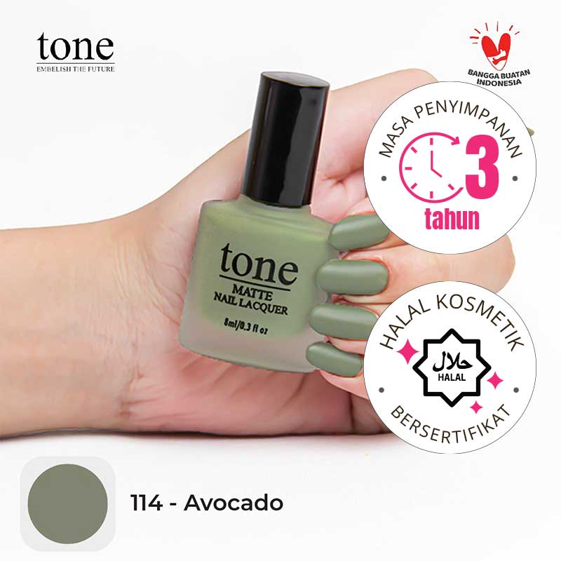 Tone Nail Polish Matte Earth Series 114 | 8 ml