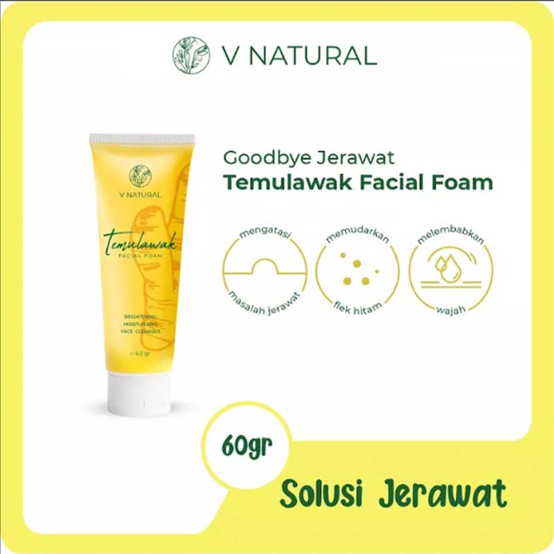 V Natural Facial Foam Mini | 60 ml