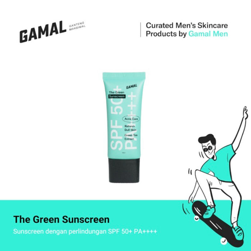 Gamal Men - The Green Sunscreen SPF 50+ PA++++ 30ml