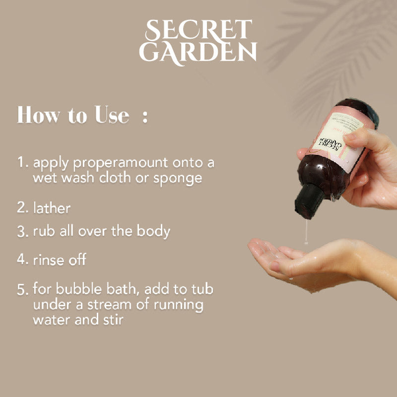 Secret Garden Shower Gel Balinese Oryza 250ml