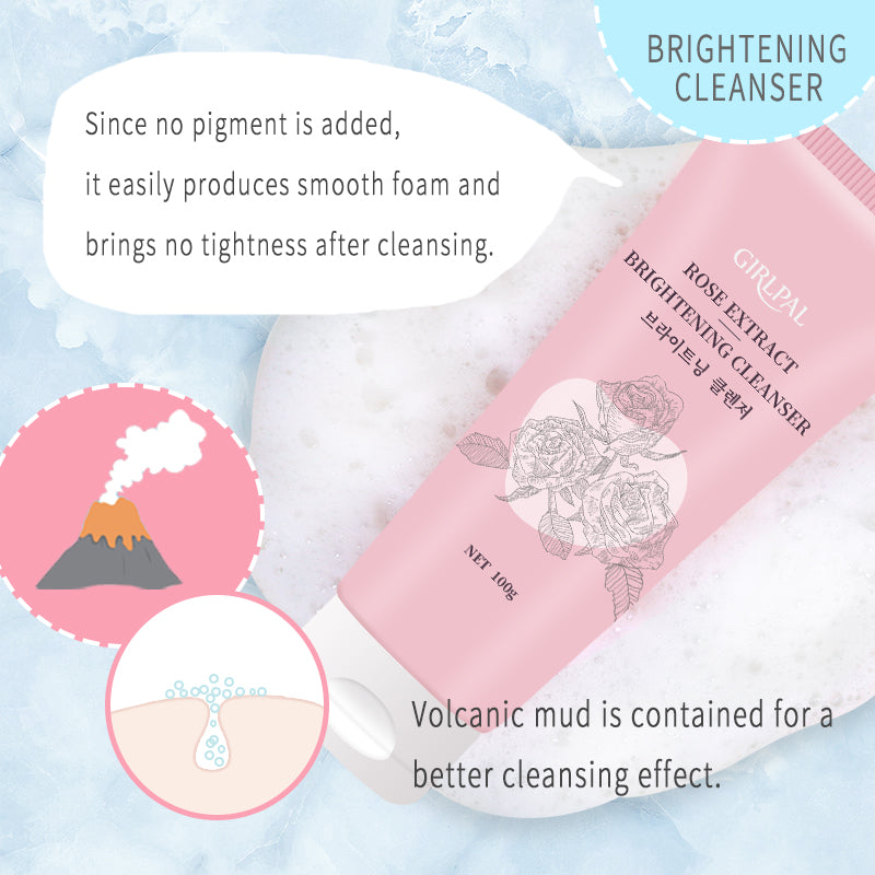 Girlpal Rose Extract Brightening Cleanser | 100 g