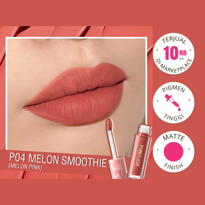 Pinkflash L01 Lasting Matte Lipcream - P04