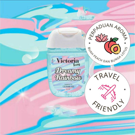 Victoria Teens Scentastic Cologne Gel Dreamy Rainbow | 36ml