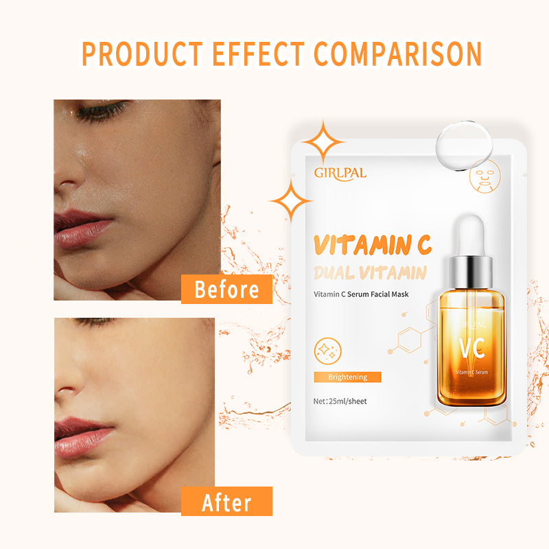 Girlpal Vitamin C Serum Face Sheet Mask