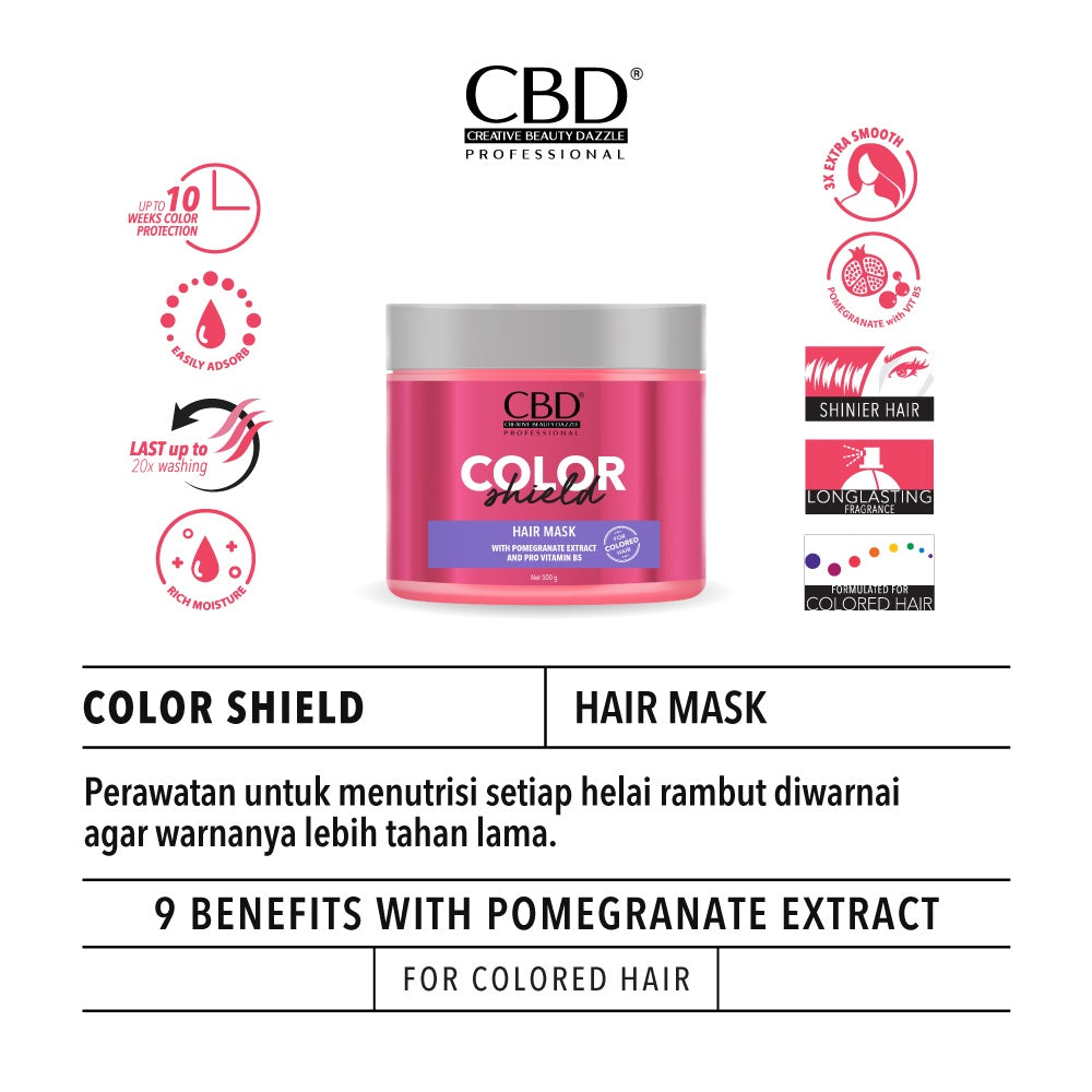 CBD Color Shield Hair Mask | 500g