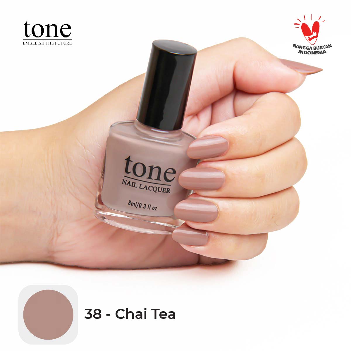 Tone Nail Polish Glossy Mixed Series 38 | 8 ml