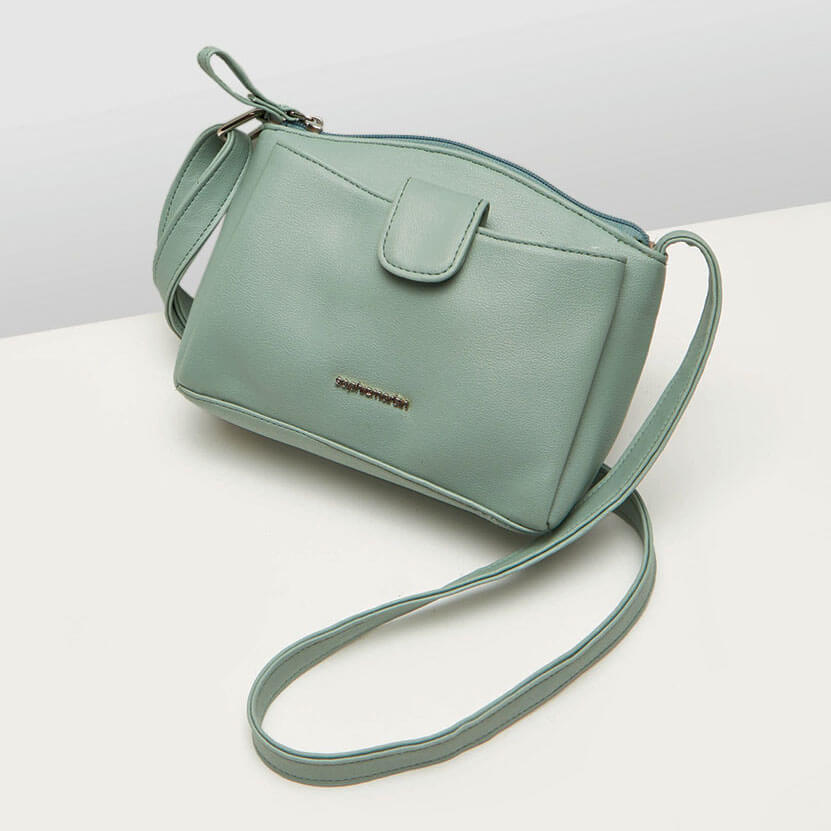 Sophie Martin Mounessie Green Bag