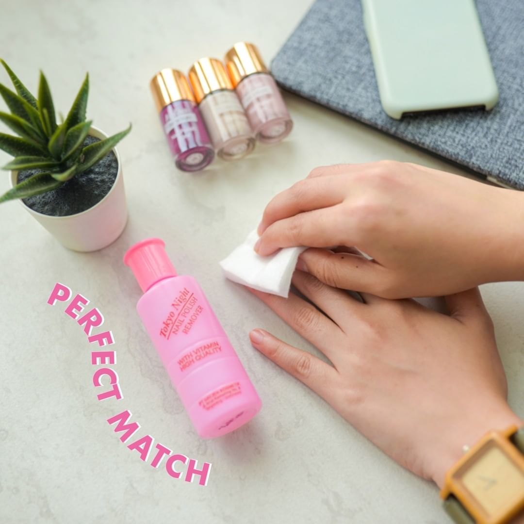 Tokyo Night Nail Polish Remover Plastik | 76 ml