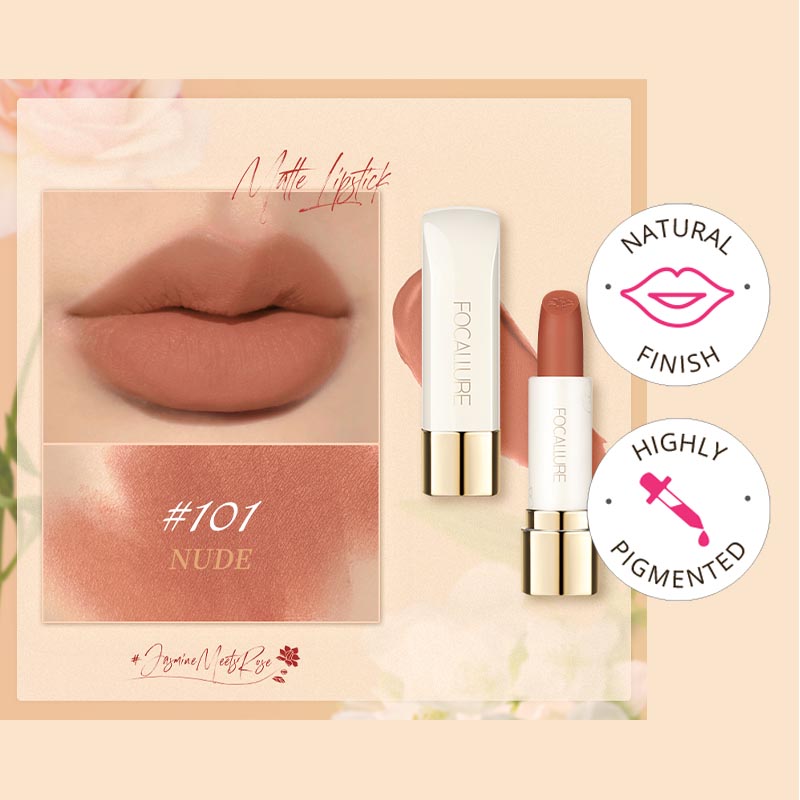 Focallure Pure Matte Lipstick FA203 - 101