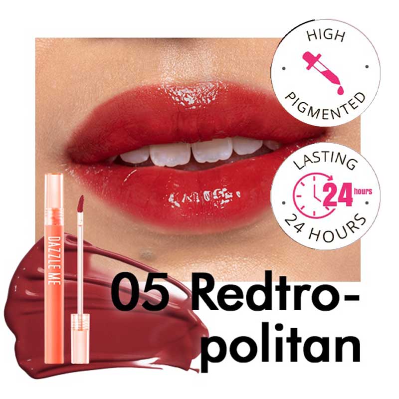 Dazzle Me Glossip Girl Lip Cream 05 Redtropolitan