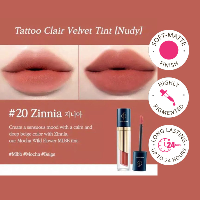 Forencos Tattoo Clair Velvet Tint - 20 Zinnia