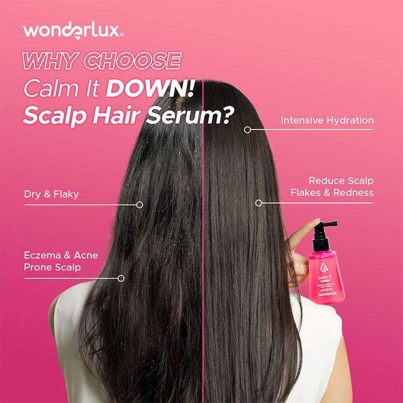 WONDERLUX Calm it Down! Sensitive & Dry Care Scalp Serum | 75ml