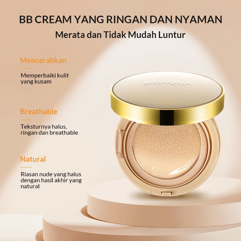 BIOAQUA Hydrating Soft And Flawless Air Cushion BB Cream - Ivory 30g