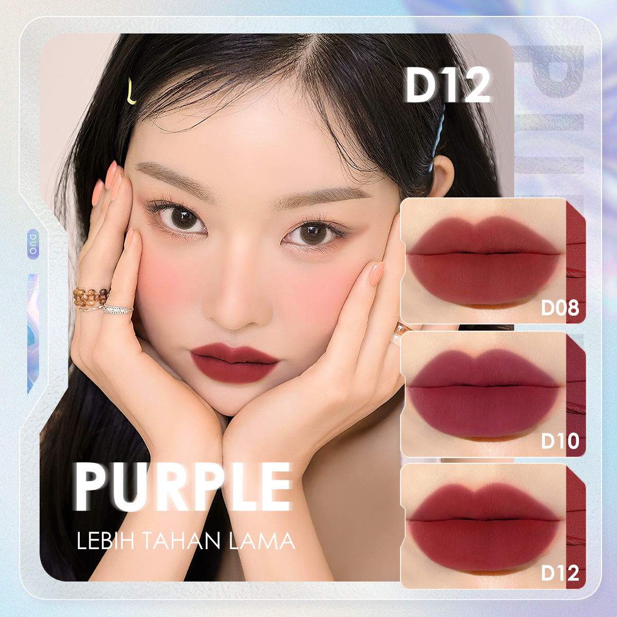 Focallure Creamy Lip & Cheek Duo FA266 #D12