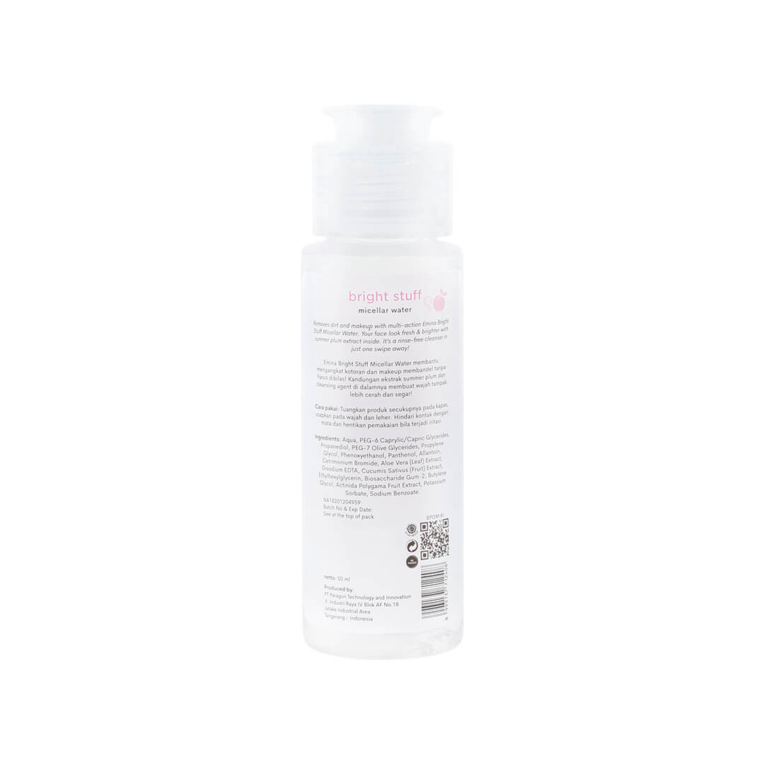 Emina Bright Stuff Micellar Water | 50 ml